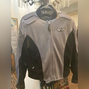 Joe Rocket Black and Gray womens Performance moto summer Jacket